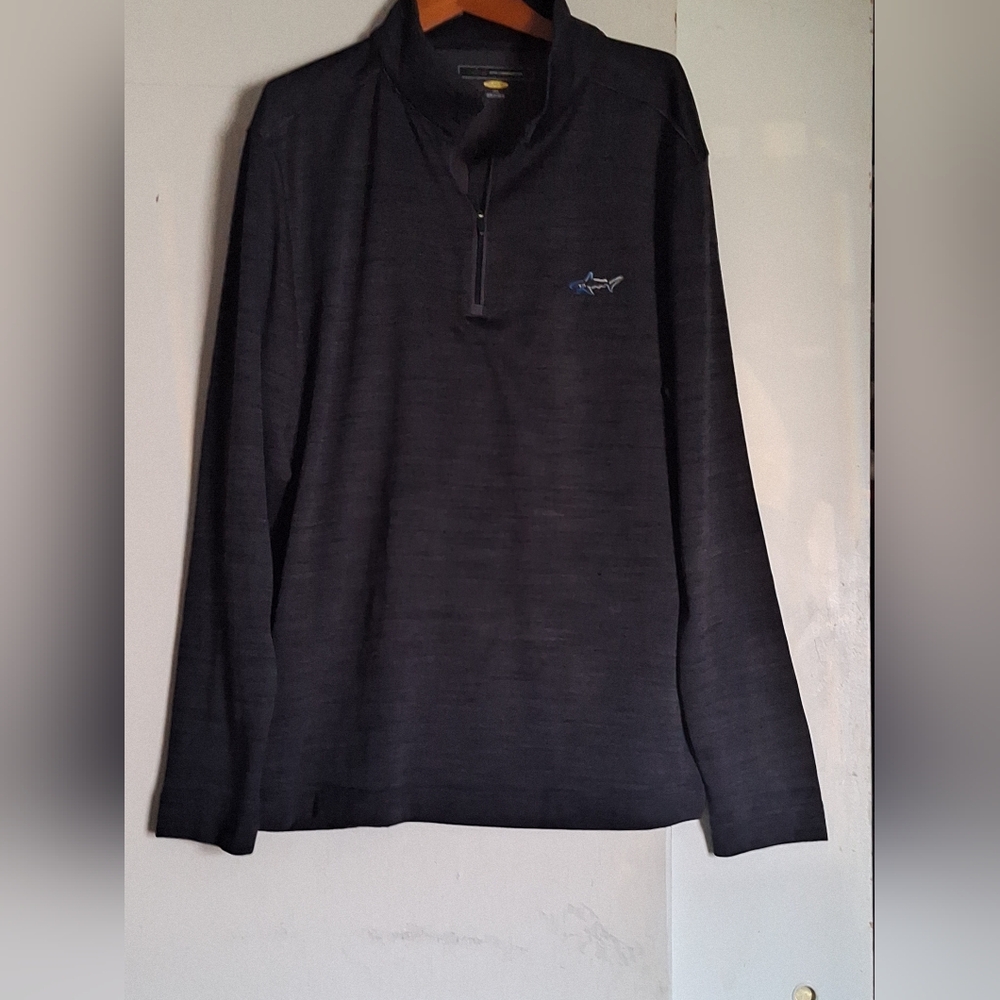 Greg Norman Collection Black Pullover Quarter Zip… - image 6
